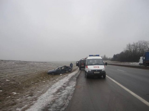 Фура въехала в легковушку, погибла женщина