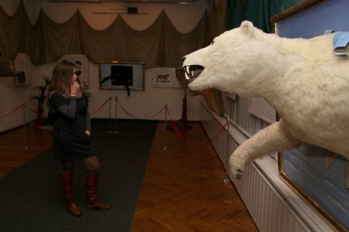 Таких животных Барановичи еще не видели