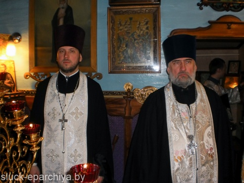 Епископ Антоний совершил всенощное бдение в Михайловской кафедральном соборе