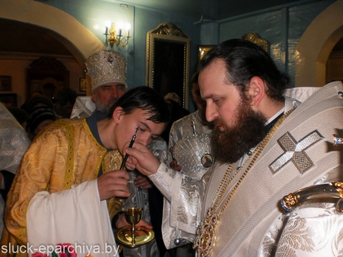 Епископ Антоний совершил всенощное бдение в Михайловской кафедральном соборе