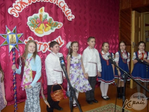 Для воспитанников отделения дневного пребывания для инвалидов «Ласточка» провели обряд колядования (ФОТО)