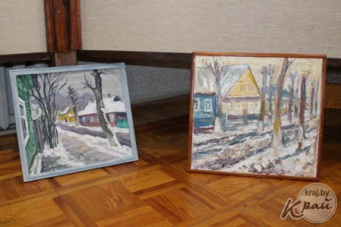 Художники оставили на память маленьким вилейчанам их портреты, которые написали во время мастер-класса (ФОТО)