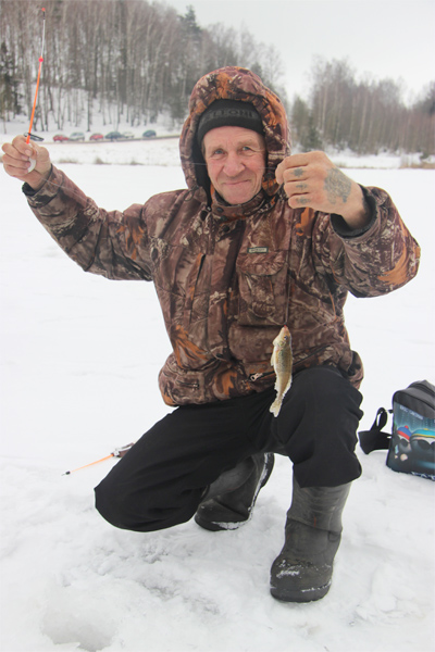 В Дрибинском районе прошли соревнования по лову рыбы со льда