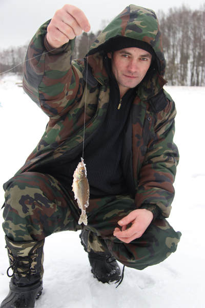 В Дрибинском районе прошли соревнования по лову рыбы со льда