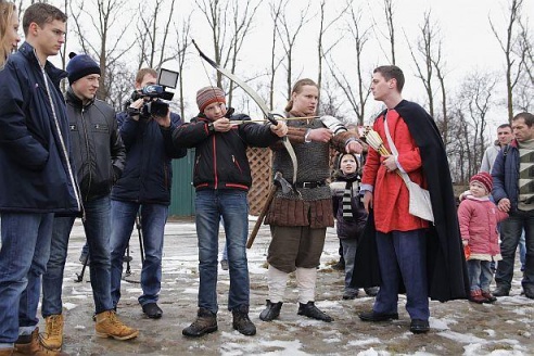 Под Барановичами прошел большой фестиваль белорусской культуры "Снежань"