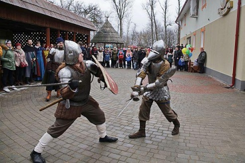 Под Барановичами прошел большой фестиваль белорусской культуры "Снежань"