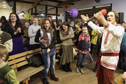 Под Барановичами прошел большой фестиваль белорусской культуры "Снежань"