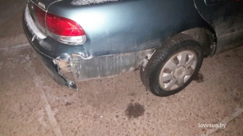 Водитель авто на российских номерах совершил ДТП и скрылся, зная, что ему «ничего не будет»