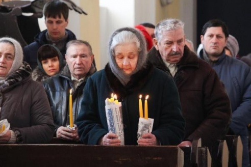 ФОТОФАКТ: В глубокском костеле Святой Троицы 2 февраля отпраздновали Громницы