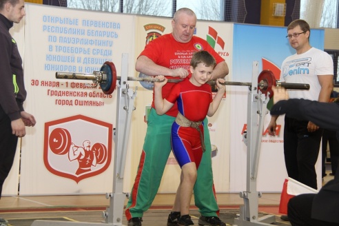 В Ошмянах прошли республиканские первенства по пауэрлифтингу