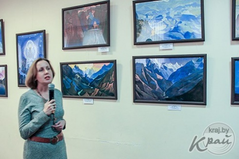 Выставка картин Николая Рериха открылась в Глубоком 4 февраля (ФОТО и ВИДЕО)