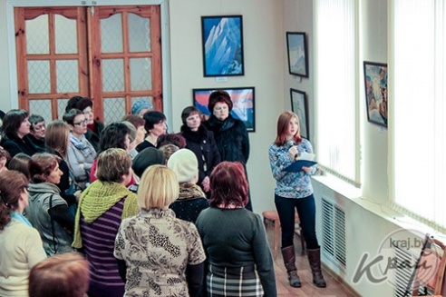 Выставка картин Николая Рериха открылась в Глубоком 4 февраля (ФОТО и ВИДЕО)