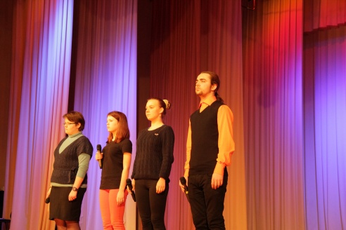 В большом зале Кобринского Дворца культуры состоялся Кубок чемпионов открытой Кобринской лиги КВН.