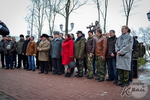 В Глубоком на митинге почтили память воинов-интернационалистов (ФОТО и ВИДЕО)