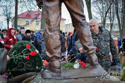 В Глубоком на митинге почтили память воинов-интернационалистов (ФОТО и ВИДЕО)