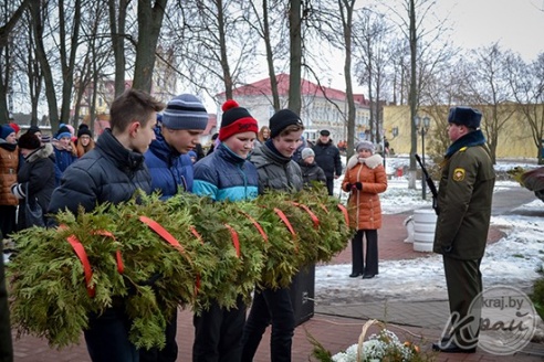 В Глубоком на митинге почтили память воинов-интернационалистов (ФОТО и ВИДЕО)