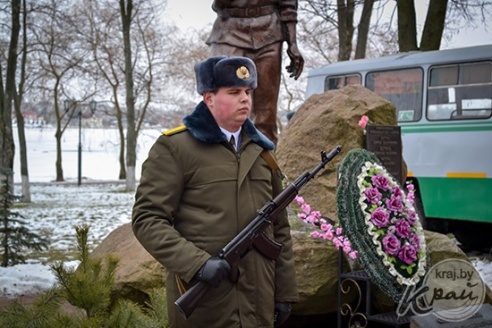 В Глубоком на митинге почтили память воинов-интернационалистов (ФОТО и ВИДЕО)