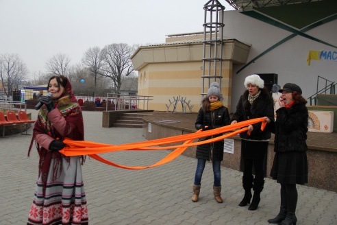 В Кобрине встречают Масленицу