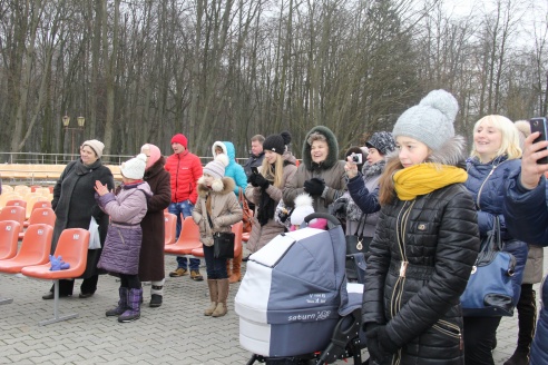 В Кобрине встречают Масленицу