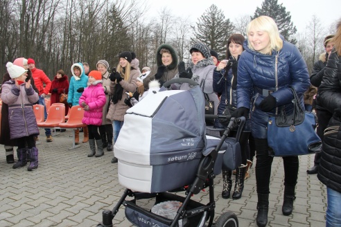 В Кобрине встречают Масленицу
