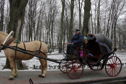 В Кобрине встречают Масленицу