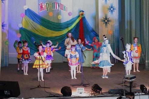 Так в Дрибине прошла "Жар-птушка"