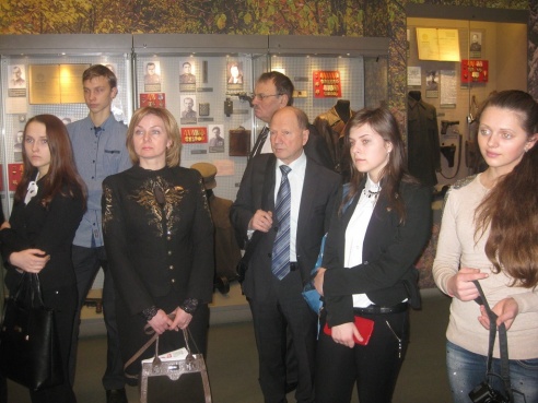 Ошмянские школьники встретились с архитектором Виктором Крамаренко