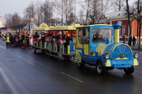 Масленичные гуляния начались