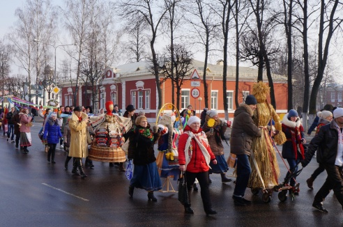 Масленичные гуляния начались