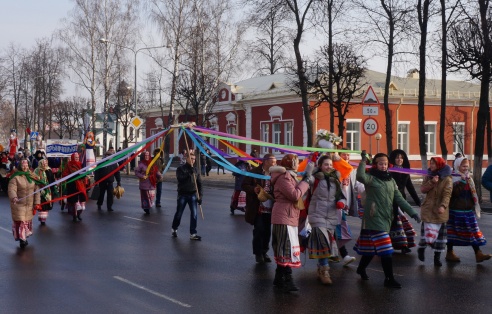 Масленичные гуляния начались