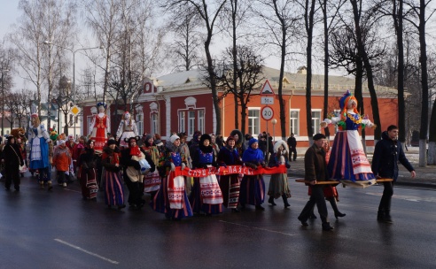 Масленичные гуляния начались
