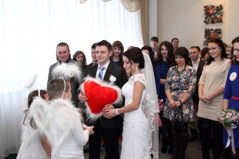 День святого Валентина в Горецком ЗАГСе. Фоторепортаж