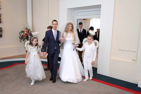 День святого Валентина в Горецком ЗАГСе. Фоторепортаж