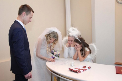 День святого Валентина в Горецком ЗАГСе. Фоторепортаж