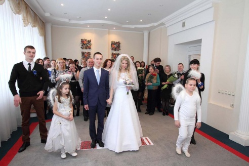 День святого Валентина в Горецком ЗАГСе. Фоторепортаж