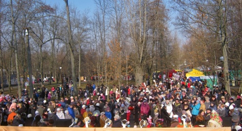 Случчане отметили Масленицу-2015