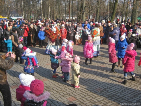 Случчане отметили Масленицу-2015