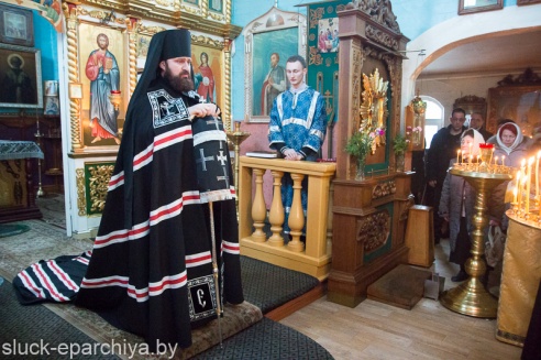 Епископ Антоний сослужил в храмах Слуцка