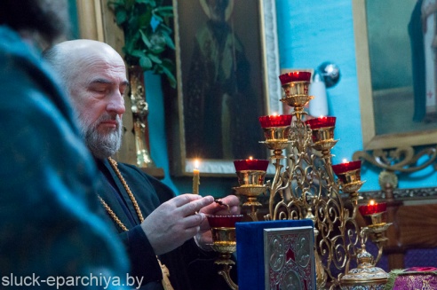 Епископ Антоний сослужил в храмах Слуцка