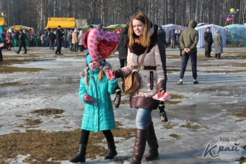 ФОТОРЕПОРТАЖ: Вилейчане отметили Масленицу