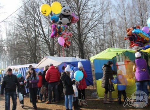 ФОТОРЕПОРТАЖ: Вилейчане отметили Масленицу