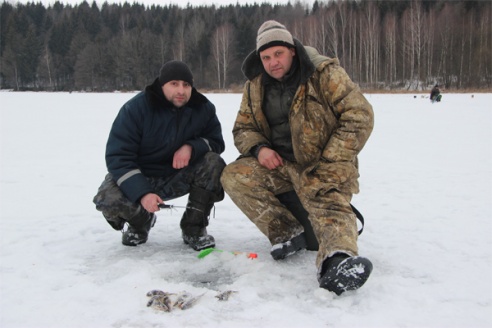 В Дрибинском районе прошли соревнования по лову рыбы со льда