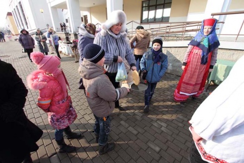 Как гуляли Масленицу в Дрибине?