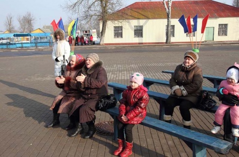 Как гуляли Масленицу в Дрибине?