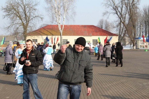 Как гуляли Масленицу в Дрибине?