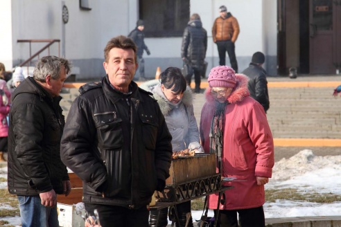 Как гуляли Масленицу в Дрибине?