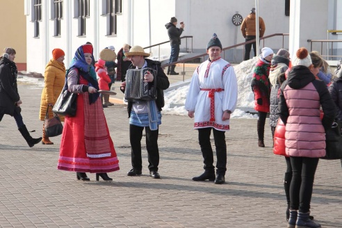 Как гуляли Масленицу в Дрибине?