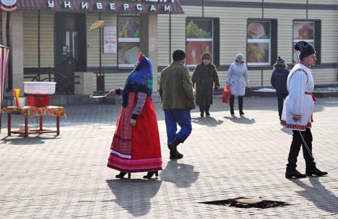 Как гуляли Масленицу в Дрибине?