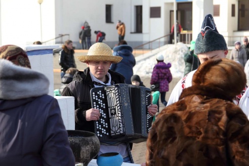 Как гуляли Масленицу в Дрибине?
