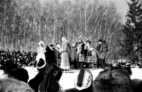 Как праздновали Масленицу в Горках 30 лет назад? Уникальные фотографии